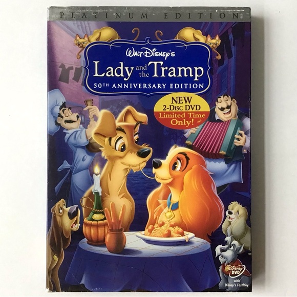 Disney Lady and the Tramp DVD Movie - 50th Anniversary Edition 2006 NEW Sealed - Picture 1 of 9